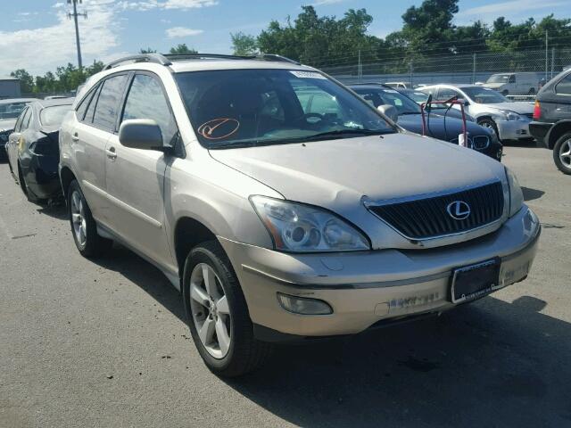 2T2HA31U25C074290 - 2005 LEXUS RX 330 GOLD photo 1