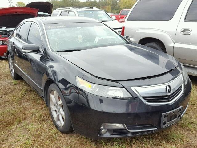 19UUA8F5XDA007250 - 2013 ACURA TL BLACK photo 1