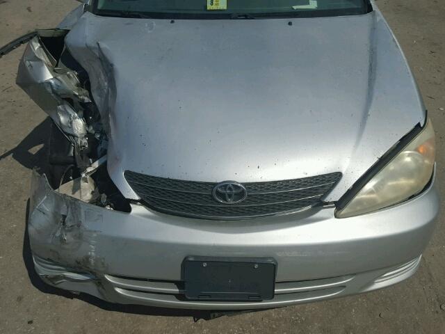 4T1BE32K44U791668 - 2004 TOYOTA CAMRY SILVER photo 7