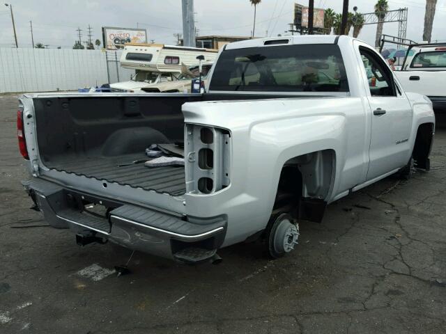 1GCNCNEC8HZ138096 - 2017 CHEVROLET SILVERADO SILVER photo 4