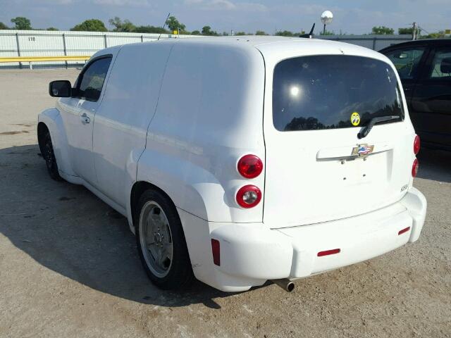 3GCDA15D78S547254 - 2008 CHEVROLET HHR PANEL WHITE photo 3