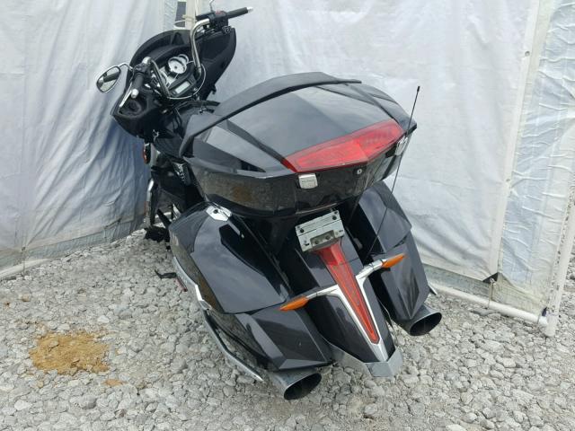 5VPTW36N4D3014893 - 2013 VICTORY MOTORCYCLES CROSS COUN Черный фото 3