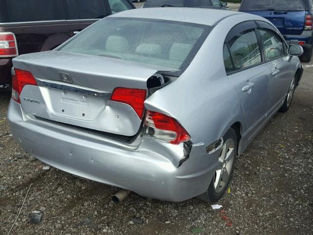 2HGFA16549H539604 - 2009 HONDA CIVIC SILVER photo 4