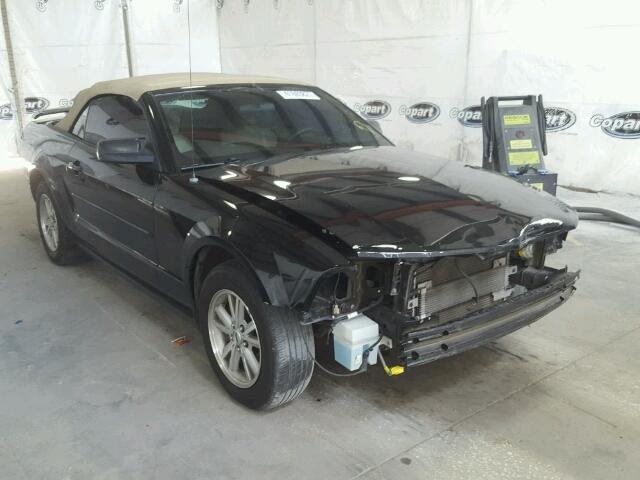 1ZVFT84N465184924 - 2006 FORD MUSTANG BLACK photo 1