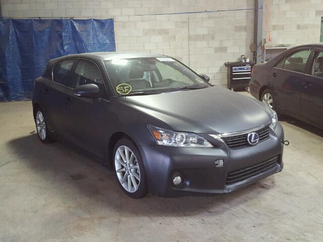 JTHKD5BH6D2129009 - 2013 LEXUS CT 200 BLACK photo 1