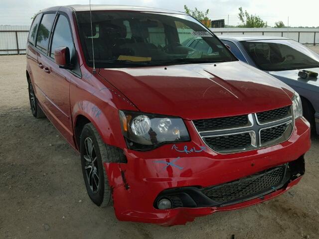 2C4RDGEG5FR603714 - 2015 DODGE GRAND CARA RED photo 1