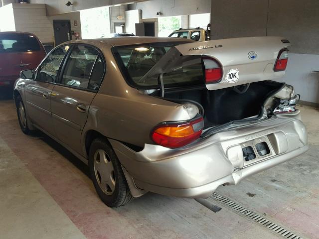 1G1NE52J2Y6174406 - 2000 CHEVROLET MALIBU LS თაფლისფერი ფოტო 3