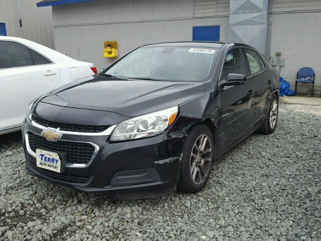 1G11C5SL9FF147853 - 2015 CHEVROLET MALIBU 1LT BLACK photo 2