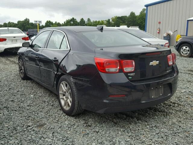 1G11C5SL9FF147853 - 2015 CHEVROLET MALIBU 1LT BLACK photo 3