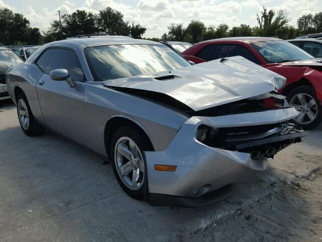 2C3CDYAGXEH149583 - 2014 DODGE CHALLENGER SILVER photo 1