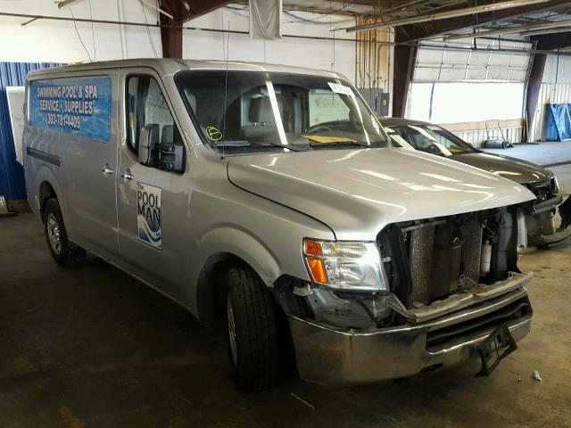 1N6BF0KL7CN111972 - 2012 NISSAN NV 1500 SILVER photo 1