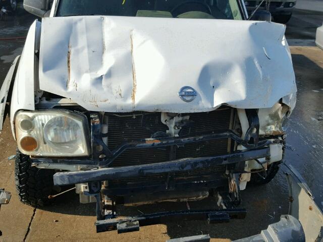 1N6ED27T73C403835 - 2003 NISSAN FRONTIER WHITE photo 7