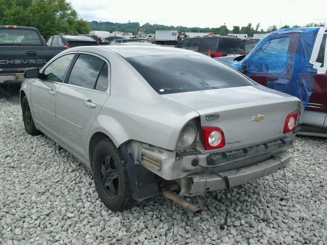 1G1ZG57B68F206660 - 2008 CHEVROLET MALIBU LS ვერცხლისფერი ფოტო 3