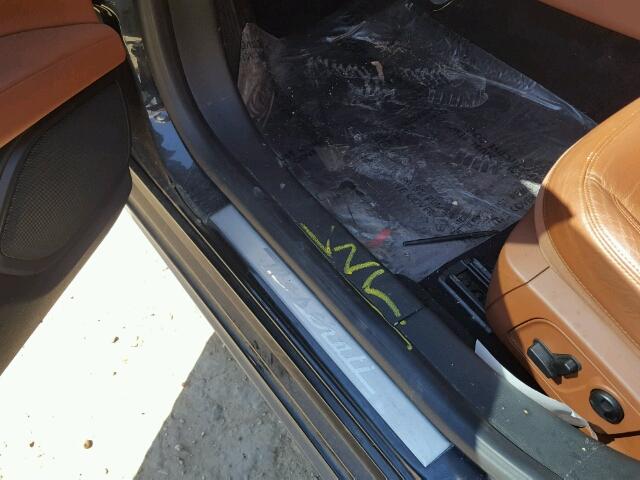 ZAM56PPA7E1072919 - 2014 MASERATI QUATTROPOR BLACK photo 9