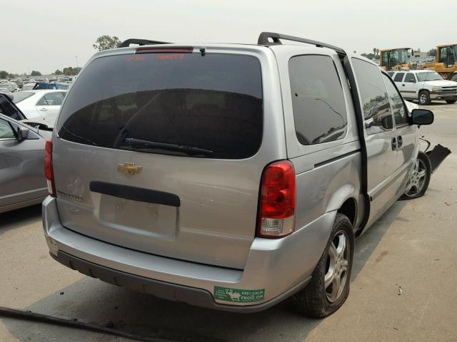 1GNDV23187D127950 - 2007 CHEVROLET UPLANDER L 银色 照片 4