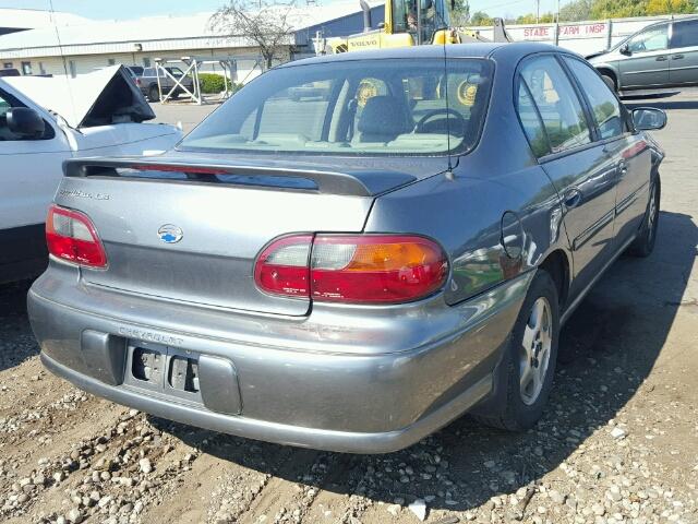 1G1NE52J83M715009 - 2003 CHEVROLET MALIBU LS 灰色 照片 4