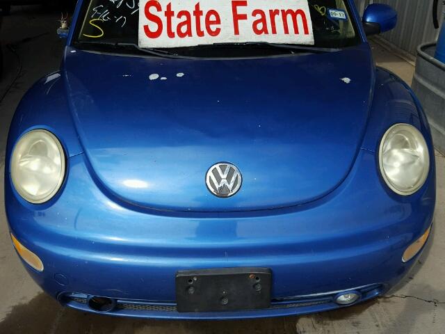 3VWCT21C61M405932 - 2001 VOLKSWAGEN NEW BEETLE 蓝色 照片 7