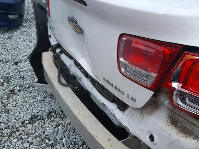 1G11B5SL8FF287296 - 2015 CHEVROLET MALIBU LS თეთრი ფოტო 9