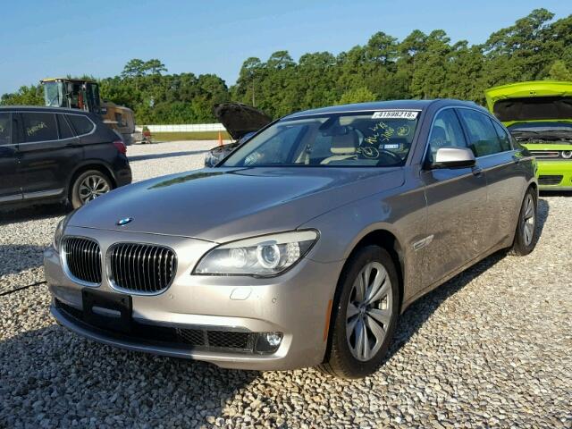 WBAKB4C57CC576959 - 2012 BMW 740 LI GOLD photo 2