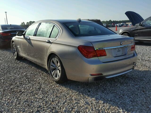 WBAKB4C57CC576959 - 2012 BMW 740 LI GOLD photo 3