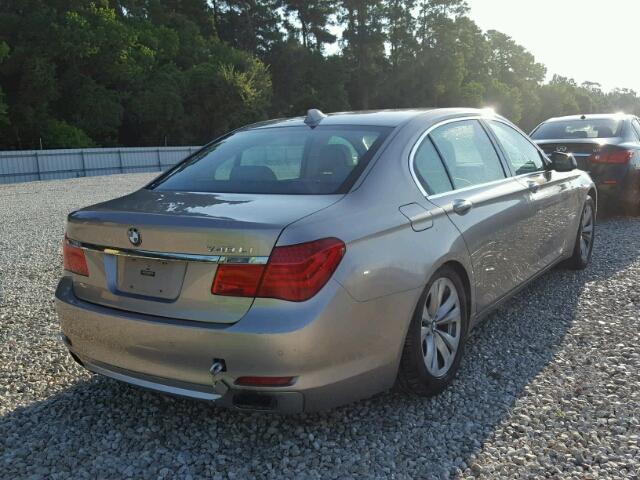 WBAKB4C57CC576959 - 2012 BMW 740 LI GOLD photo 4