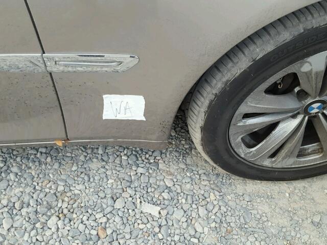 WBAKB4C57CC576959 - 2012 BMW 740 LI GOLD photo 9