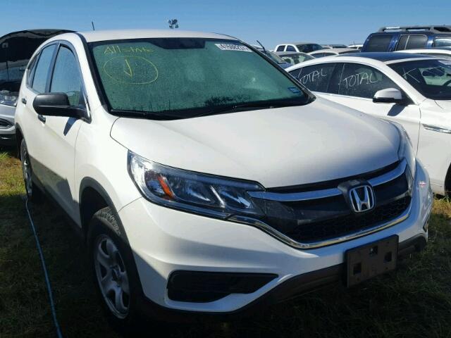 5J6RM4H38GL109228 - 2016 HONDA CR-V WHITE photo 1