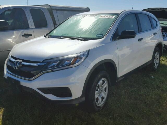 5J6RM4H38GL109228 - 2016 HONDA CR-V WHITE photo 2