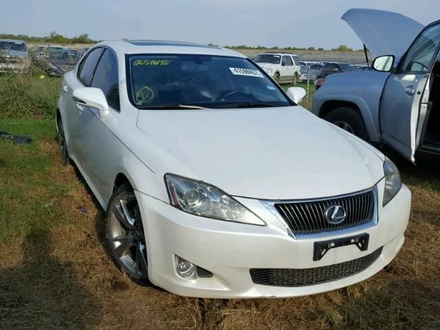 JTHBK262295097742 - 2009 LEXUS IS 250 WHITE photo 1