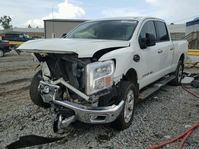 1N6BA1F40HN549215 - 2017 NISSAN TITAN XD S WHITE photo 2