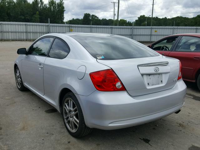 JTKDE177770161153 - 2007 TOYOTA SCION TC 银色 照片 3