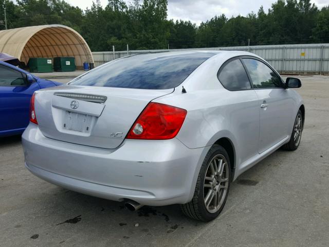 JTKDE177770161153 - 2007 TOYOTA SCION TC 银色 照片 4