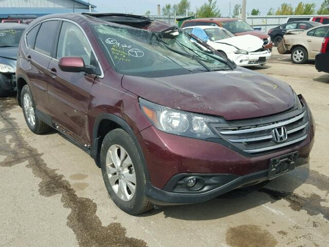 5J6RM4H57EL088922 - 2014 HONDA CR-V EX BURGUNDY photo 1