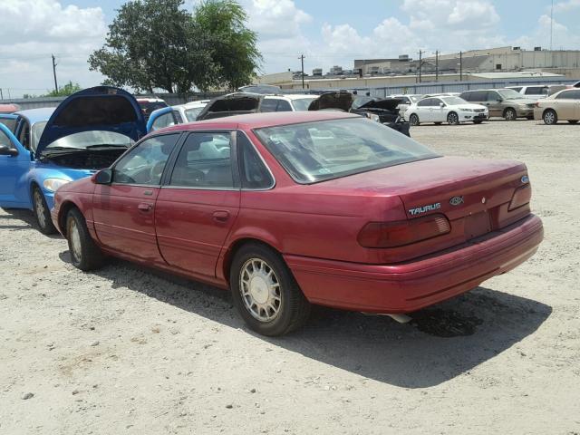 1FALP53U4SG279196 - 1995 FORD TAURUS LX RED photo 3