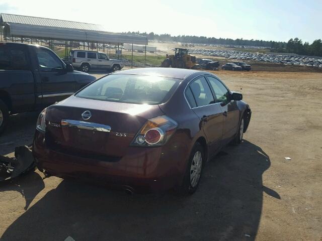 1N4AL2AP0CC237695 - 2012 NISSAN ALTIMA BURGUNDY photo 4