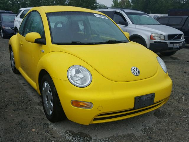 3VWBK21C92M438763 - 2002 VOLKSWAGEN NEW BEETLE 黄色 照片 1