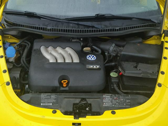 3VWBK21C92M438763 - 2002 VOLKSWAGEN NEW BEETLE 黄色 照片 7