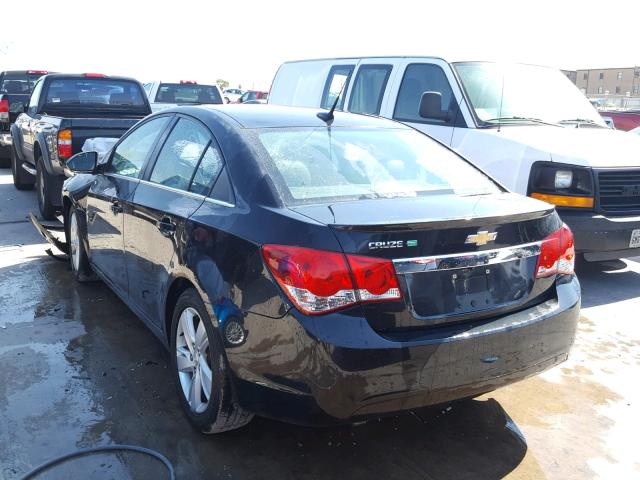 1G1P75SZXE7100357 - 2014 CHEVROLET CRUZE BLACK photo 3