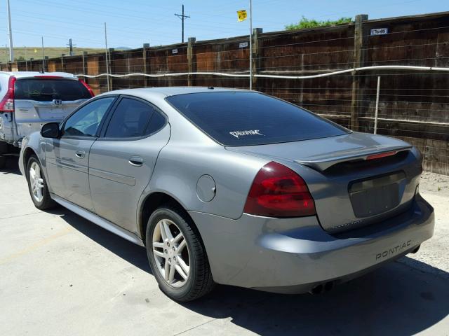 2G2WR554671196926 - 2007 PONTIAC GRAND PRIX GRAY photo 3