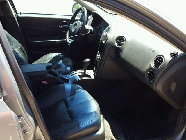 2G2WR554671196926 - 2007 PONTIAC GRAND PRIX GRAY photo 5
