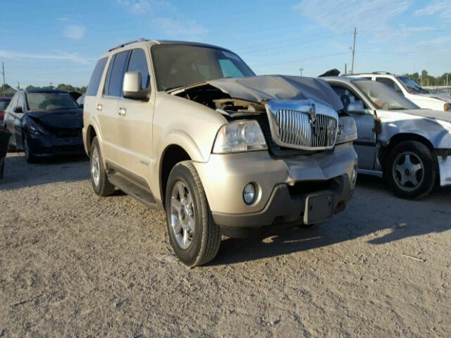 5LMEU88H25ZJ33728 - 2005 LINCOLN AVIATOR BEIGE photo 1