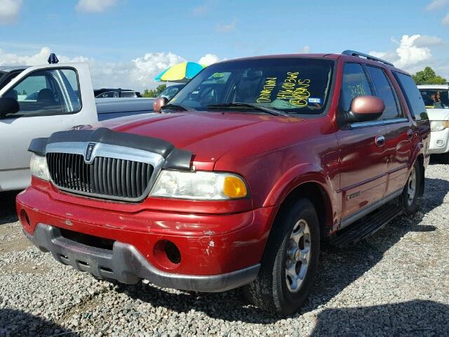 5LMEU27R31LJ22970 - 2001 LINCOLN NAVIGATOR 红色 照片 2