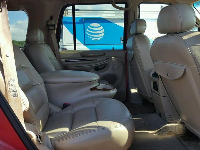 5LMEU27R31LJ22970 - 2001 LINCOLN NAVIGATOR 红色 照片 6