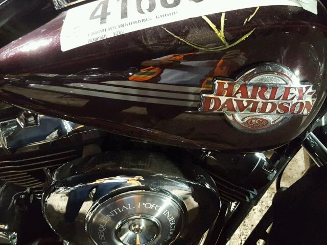 1HD1FCW1X6Y701416 - 2006 HARLEY-DAVIDSON FLHTCUI BURGUNDY photo 9