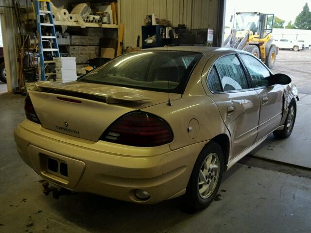 1G2NF52E54C210371 - 2004 PONTIAC GRAND AM TAN photo 4