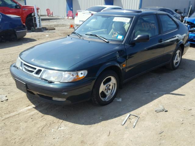 YS3DD35N8X2005899 - 1999 SAAB 9-3 S GREEN photo 2