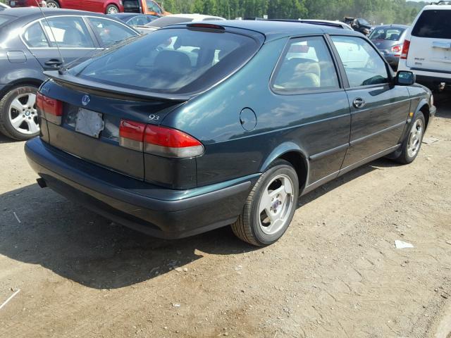 YS3DD35N8X2005899 - 1999 SAAB 9-3 S GREEN photo 4