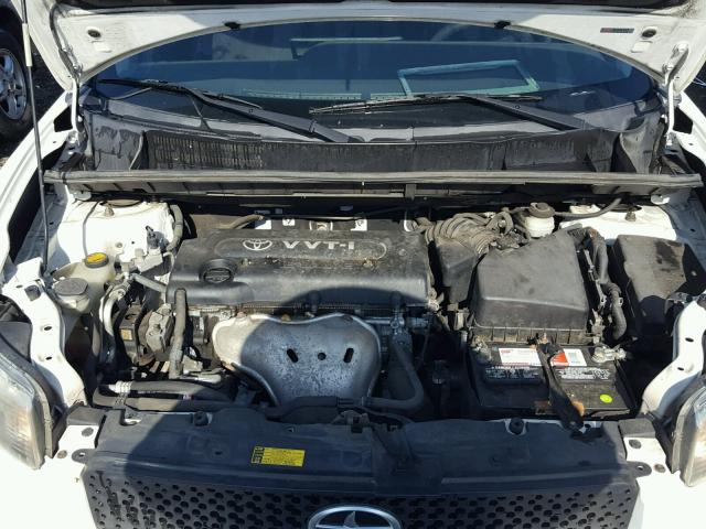JTLKE50EX81017787 - 2008 TOYOTA SCION XB Weiß Foto 7