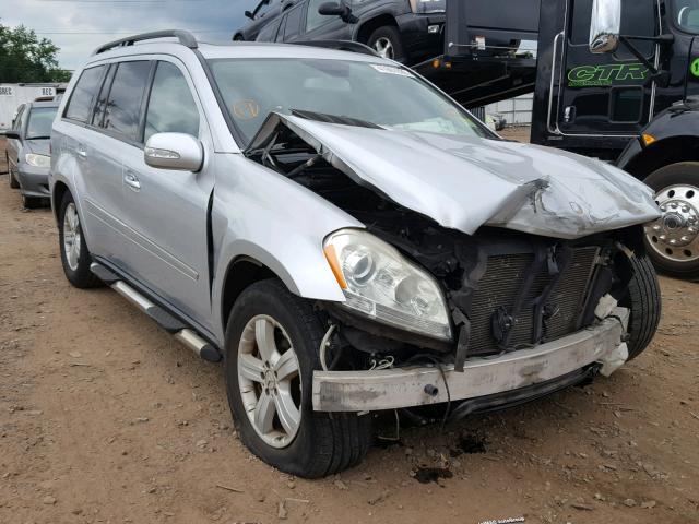 4JGBF71E67A227185 - 2007 MERCEDES-BENZ GL 450 4MA SILVER photo 1