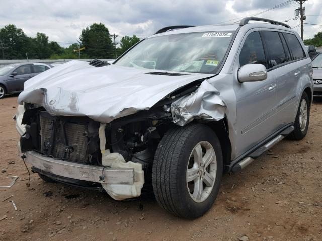 4JGBF71E67A227185 - 2007 MERCEDES-BENZ GL 450 4MA SILVER photo 2